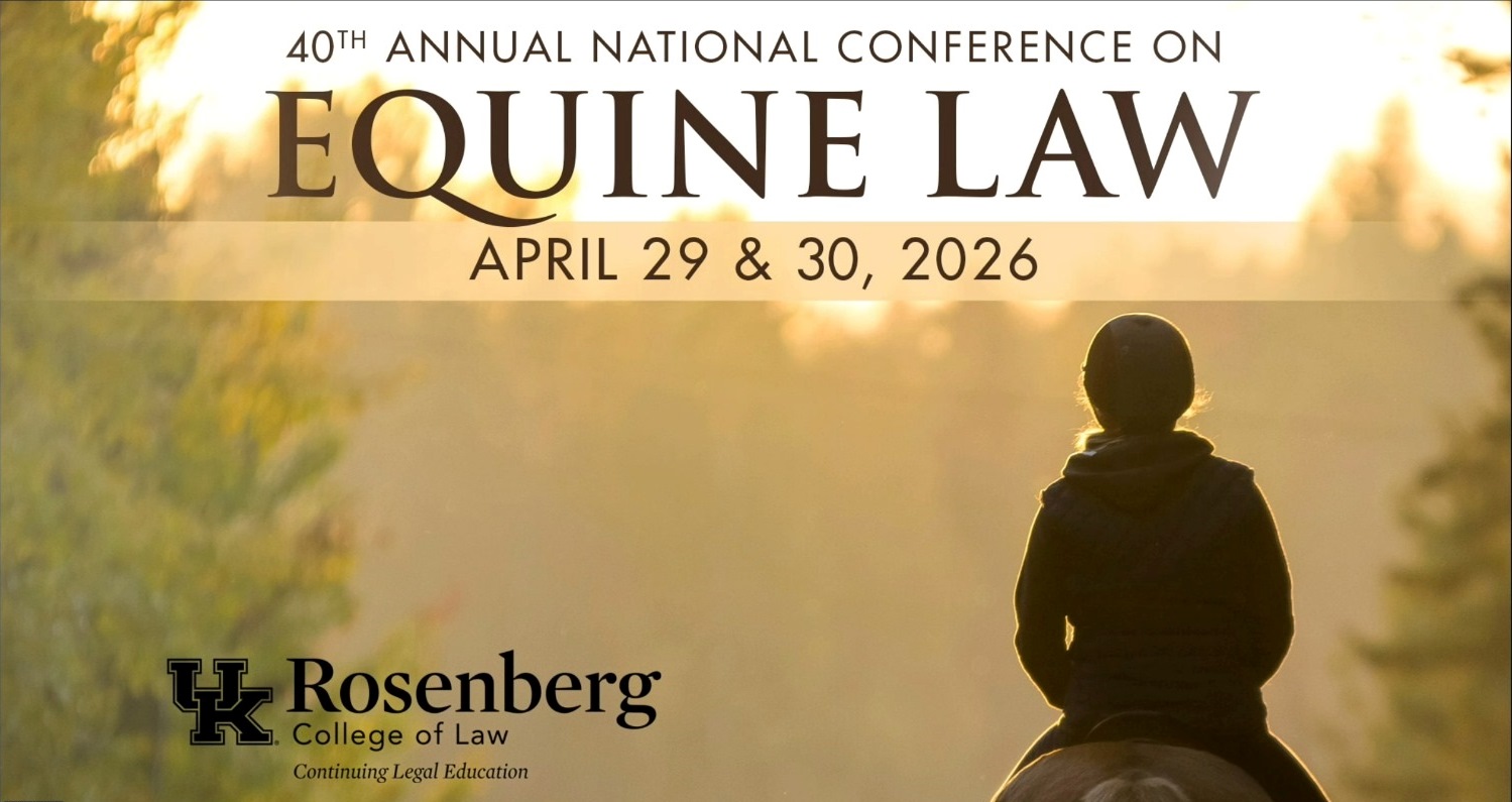 Pferderecht Österreich und internationale Expertise – Dr. Nina Ollinger bei der Equine Law Conference 2026